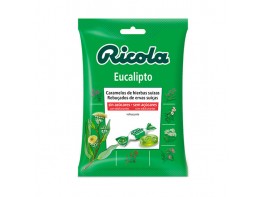 Imagen del producto Ricola caramelos eucalipto sin azucar 70g
