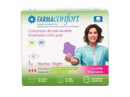 Farmaconfort Compresa tela lavable noche con alas 1u